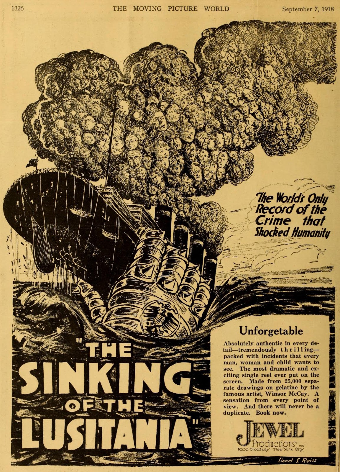 The Sinking of the Lusitania